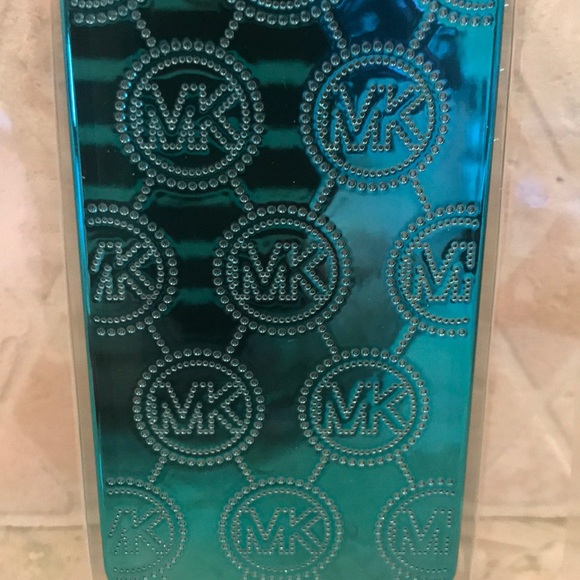 NIB MICHAEL KORS Turquoise Metallic IPhone Case - Picture 2 of 3